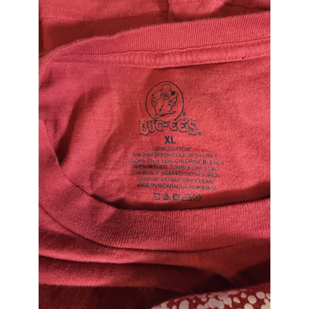 Buc-ee's 2025 Christmas Red T- Shirt "Jingle" XL Bucees - Picture 3 of 7